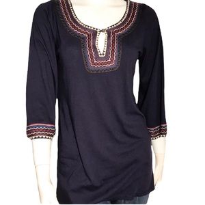 Lucky Brand | Embroidered Top